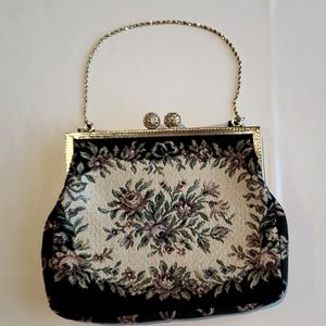 Needlepoint evening bag